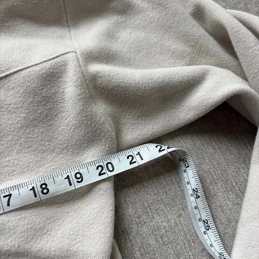 Lunya Beige Quarter Zip Sweater - Picture 4 of 6